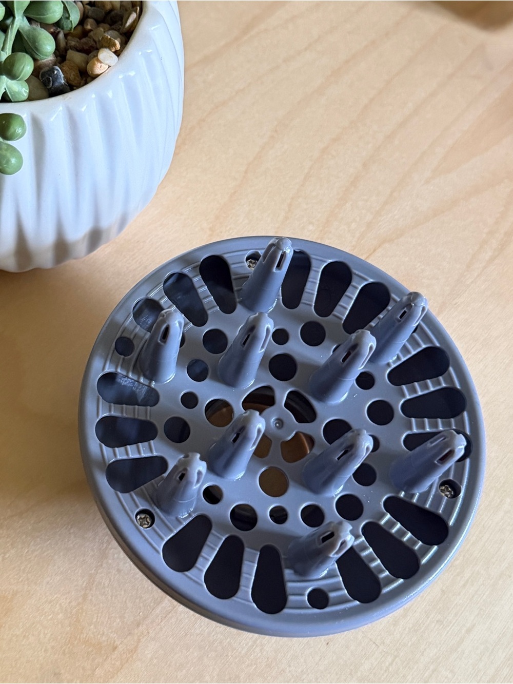 Hair Dryer Diffuser Attachment - Gray